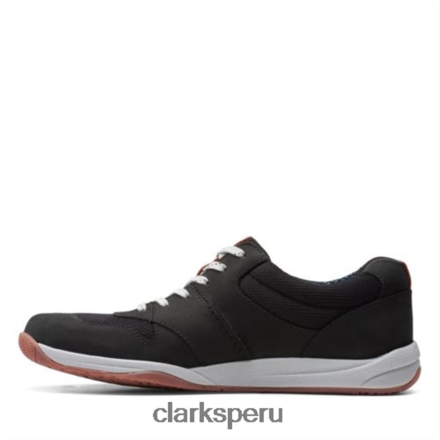 clarks langton race de nubuck negro hombres Clarks 40N4LX4532 nubuck negro