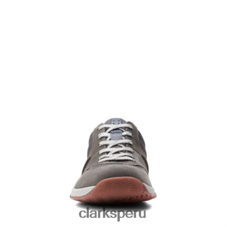 clarks langton race nobuk gris hombres Clarks 40N4LX4438 nubuck gris