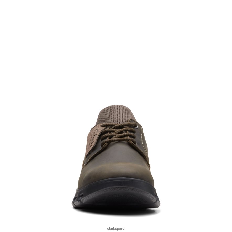 clarks naturaleza x dos oliva hombres Clarks 40N4LX3554 aceituna