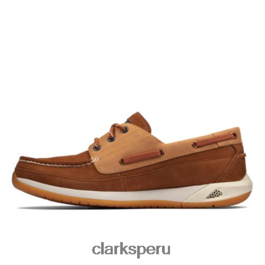 clarks ormand barco tan combi hombres Clarks 40N4LX4482 combinación bronceado