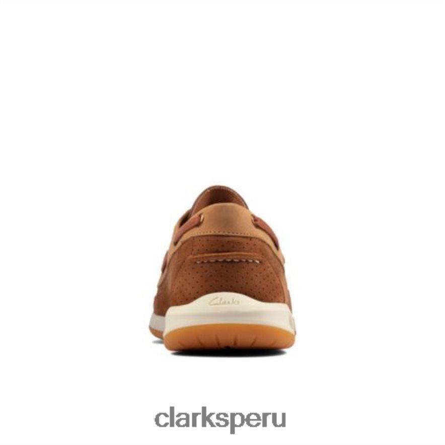 clarks ormand barco tan combi hombres Clarks 40N4LX4482 combinación bronceado