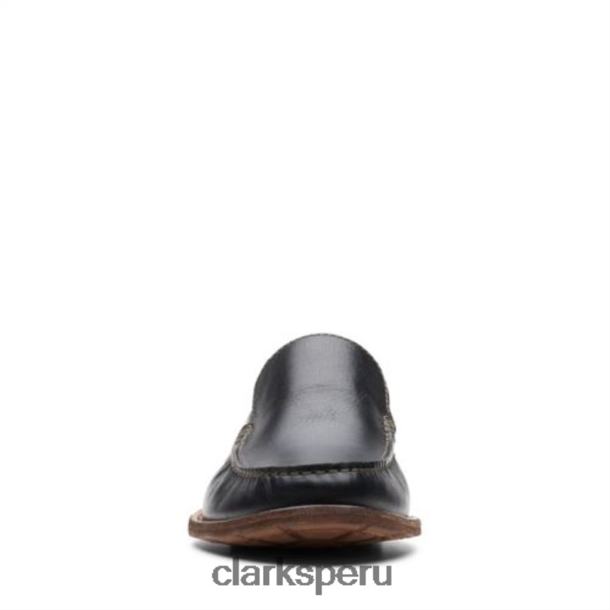 clarks pace barnes cuero negro hombres Clarks 40N4LX4507 cuero negro