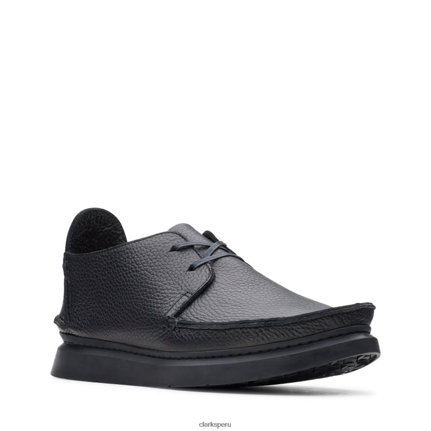 clarks siete cuero negro hombres Clarks 40N4LX3739 cuero negro