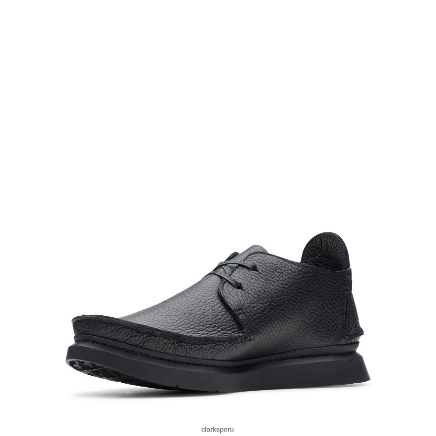 clarks siete cuero negro hombres Clarks 40N4LX3739 cuero negro