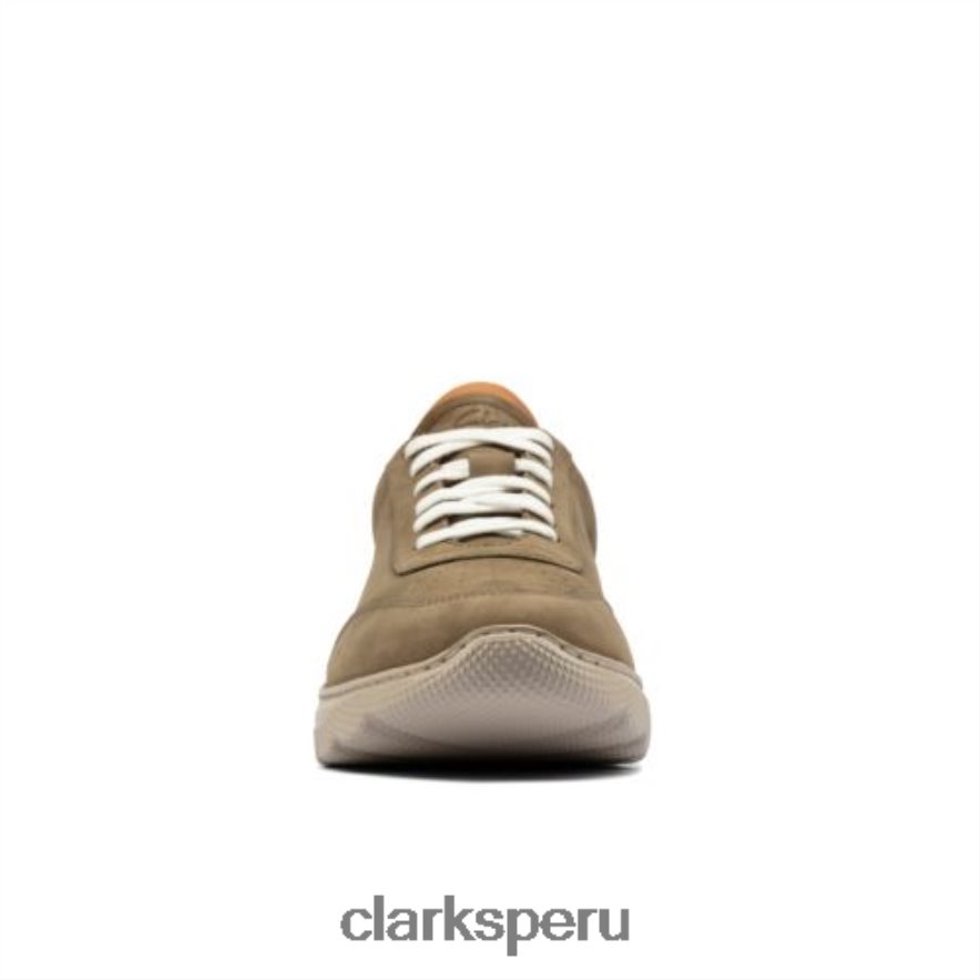 clarks sprint lite lace nubuck oliva hombres Clarks 40N4LX4531 nubuck oliva