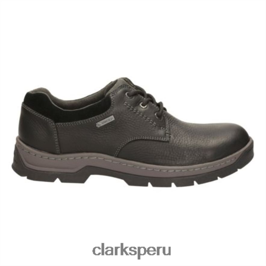 clarks stantenwalk gtx cuero negro hombres Clarks 40N4LX4512 cuero negro