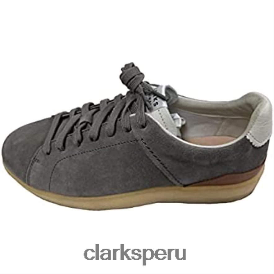 clarks tormatch grises cuero negro hombre hombres Clarks 40N4LX2408 gris