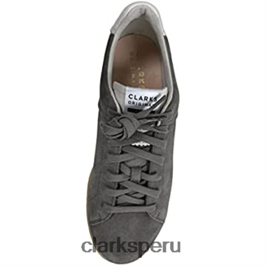 clarks tormatch grises cuero negro hombre hombres Clarks 40N4LX2408 gris