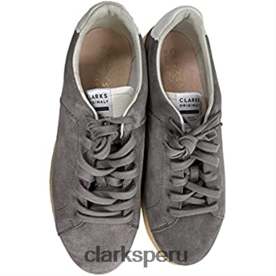 clarks tormatch grises cuero negro hombre hombres Clarks 40N4LX2408 gris