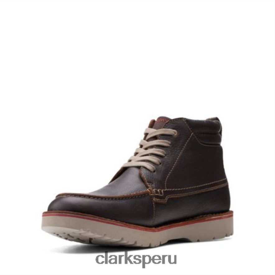 clarks vargo moc cuero marrón hombres Clarks 40N4LX4538 cuero marrón