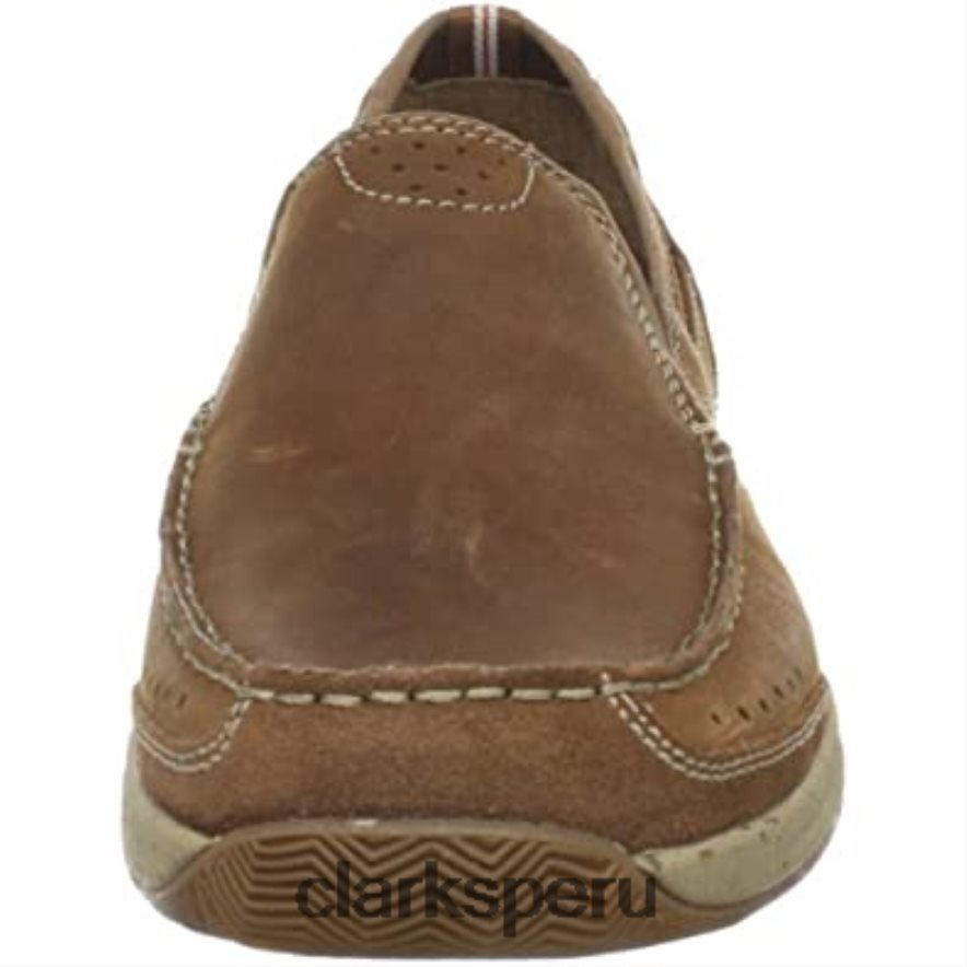 clarks vestal tan nubuck para hombre hombres Clarks 40N4LX1566 nubuck bronceado