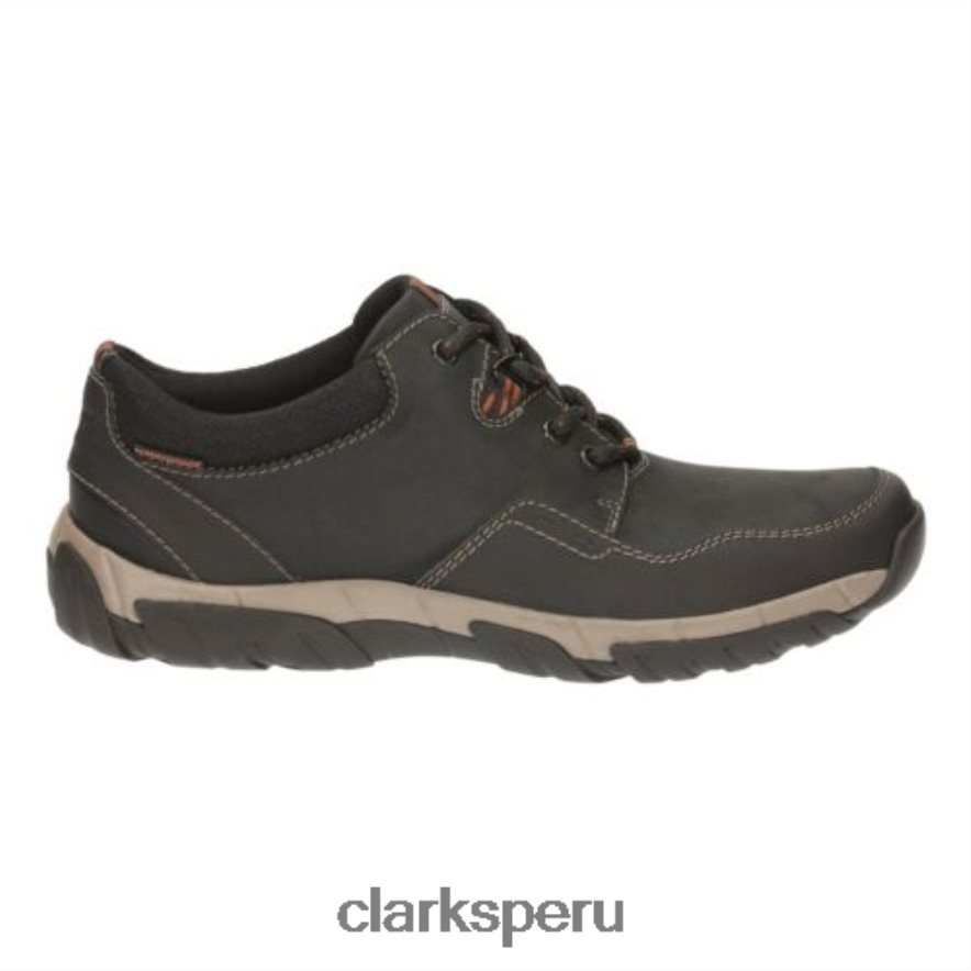 clarks walbeck edge cuero negro hombres Clarks 40N4LX4503 cuero negro