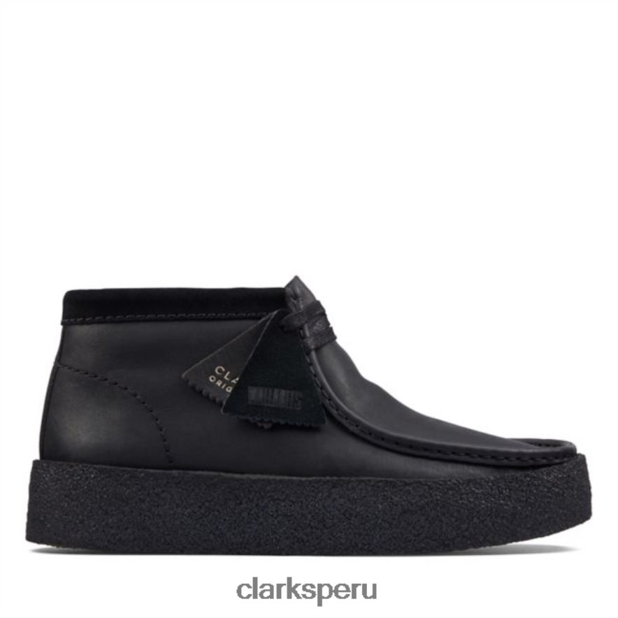 clarks wallabee cup cuero negro bt cuero negro hombres Clarks 40N4LX5609 cuero negro