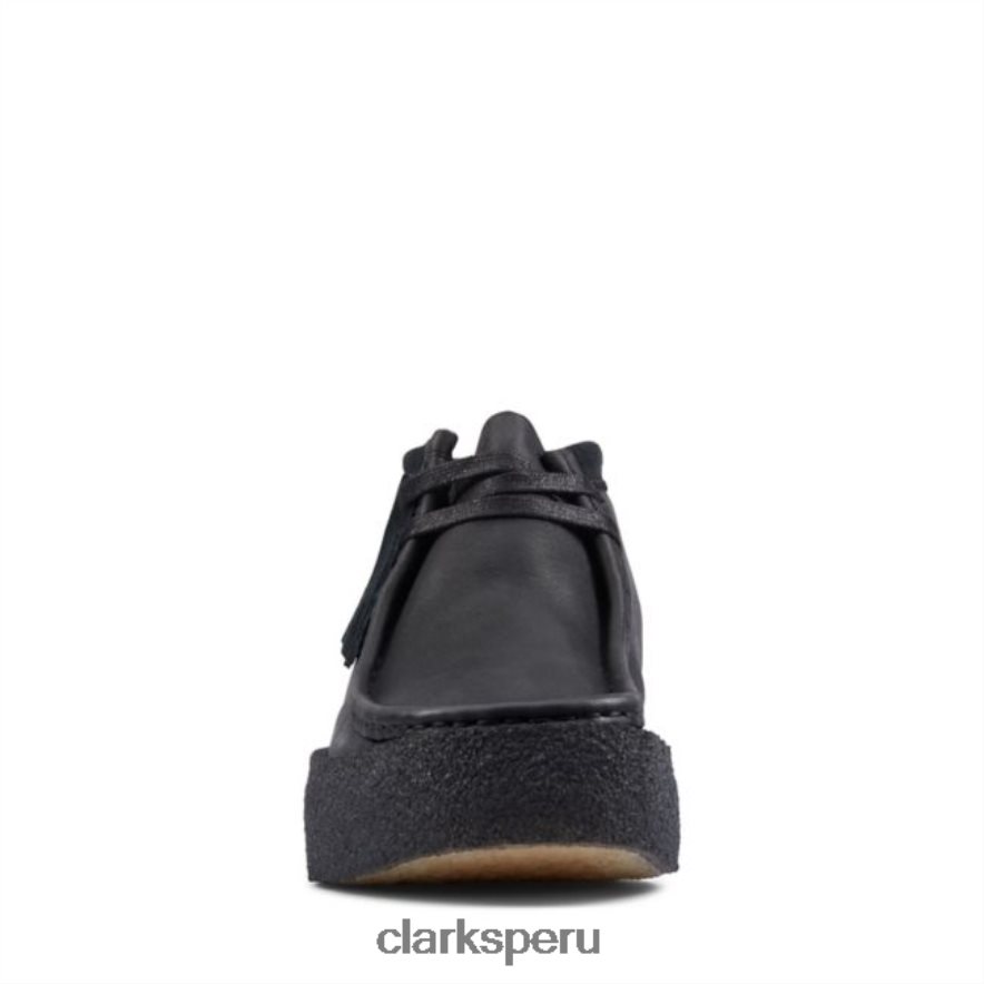 clarks wallabee cup cuero negro bt cuero negro hombres Clarks 40N4LX5609 cuero negro