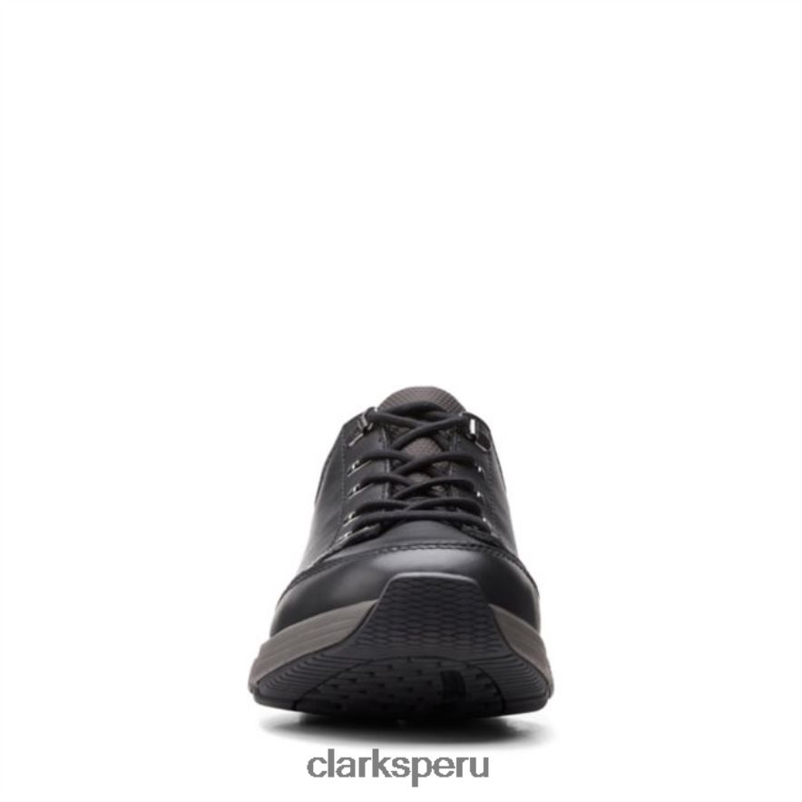 clarks wave 20 vibe cuero negro negro hombres Clarks 40N4LX6754 cuero negro