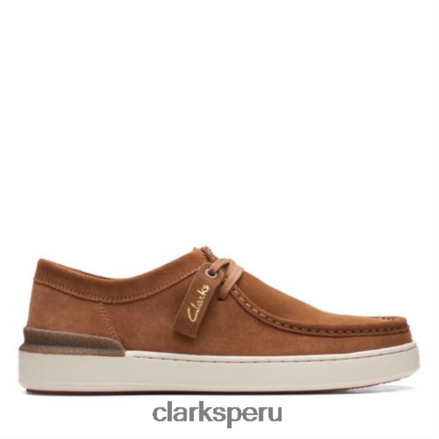 coñac ante corte lite wally clarks hombres Clarks 40N4LX4452 gamuza coñac