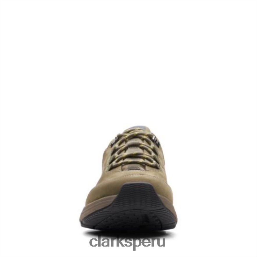 corbata clarks oliva nubuck wave 20 hombres Clarks 40N4LX4476 nubuck oliva