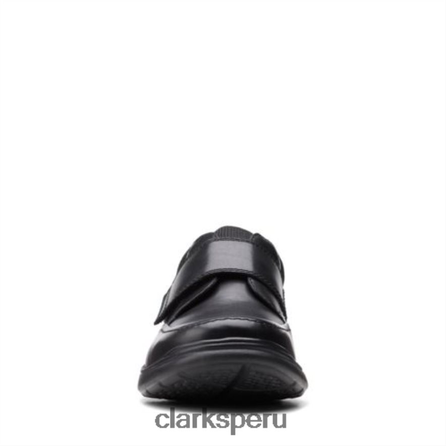 correa cotrell clarks negro cuero liso hombres Clarks 40N4LX4471 cuero liso negro