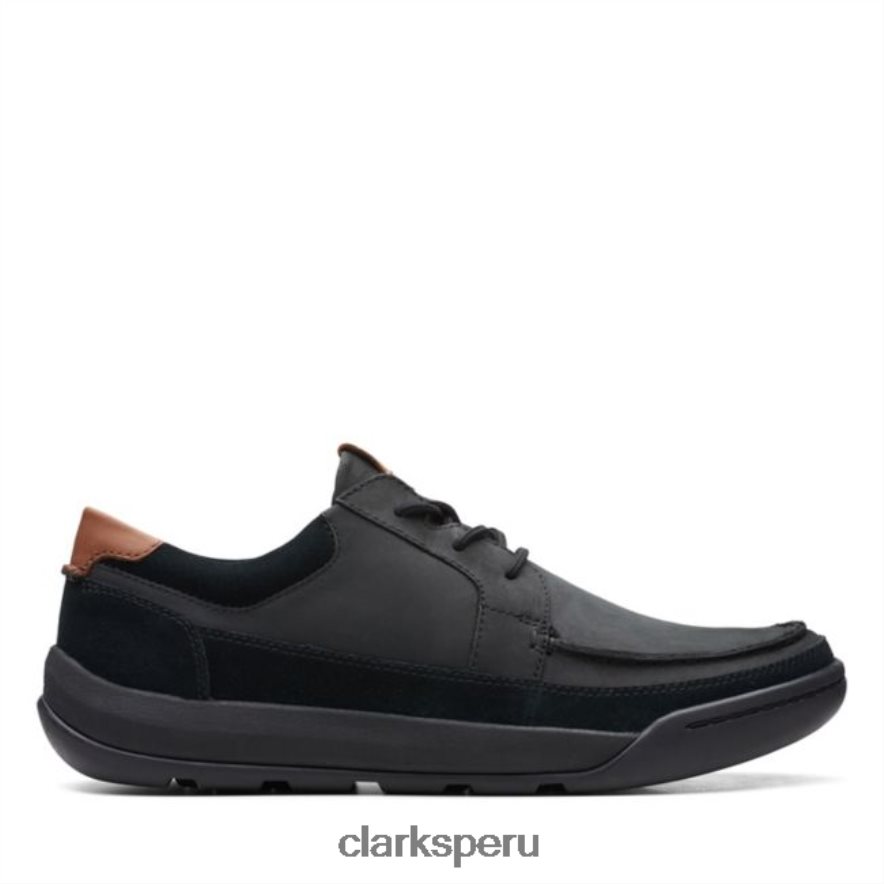 cuero negro clarks ashcombe craft cuero negro hombres Clarks 40N4LX5624 cuero negro