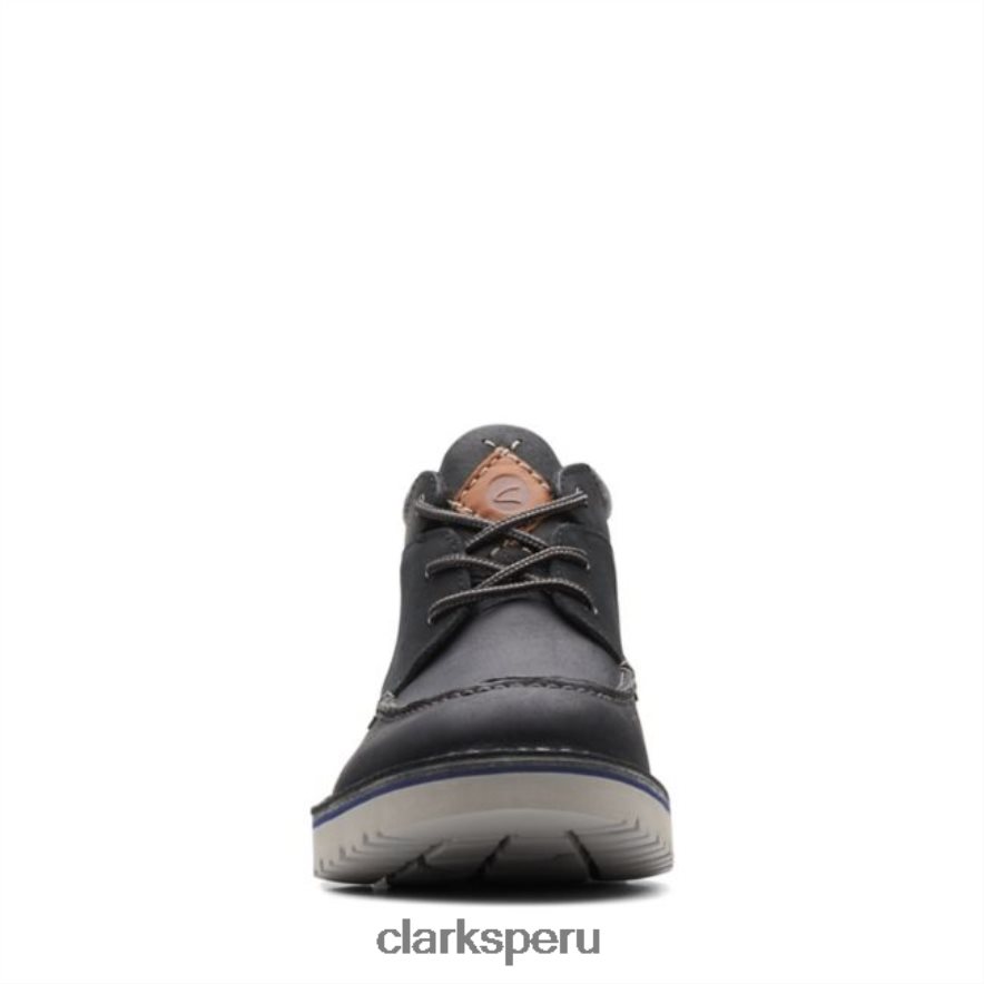cuero negro clarks eastford top cuero negro hombres Clarks 40N4LX6616 cuero negro