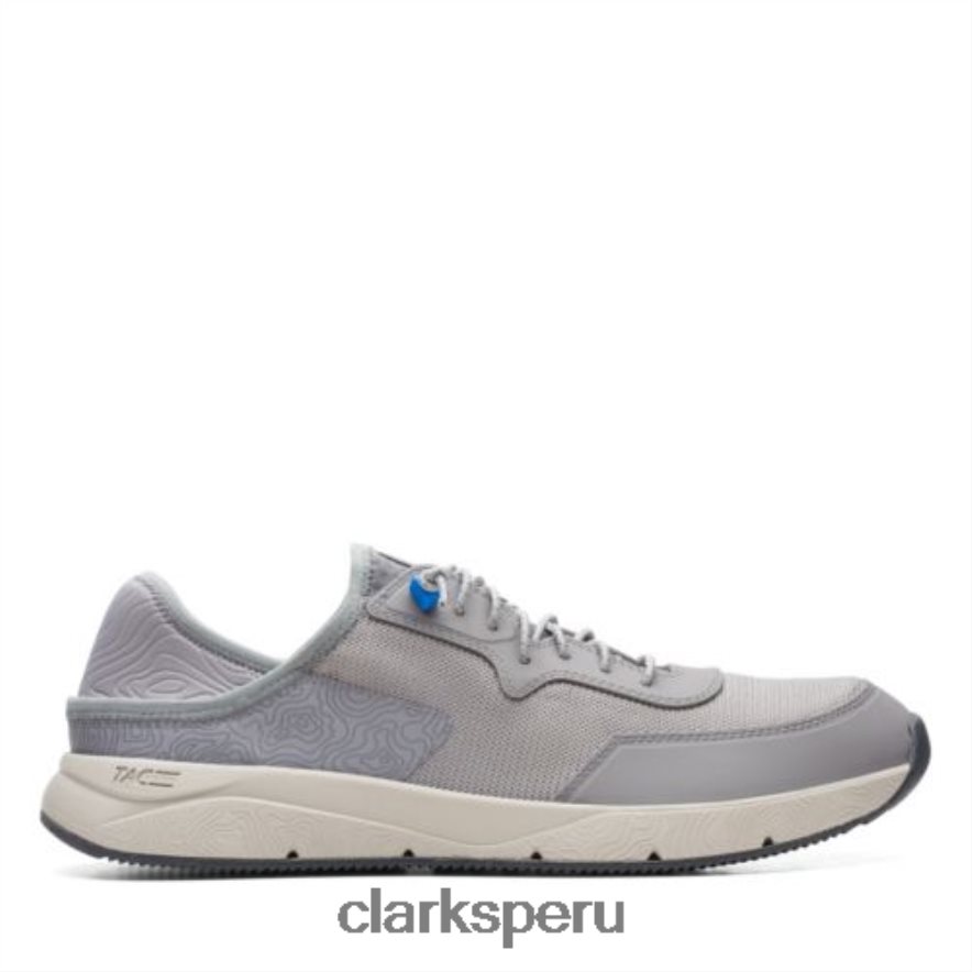 davis low clarks gris combi hombres Clarks 40N4LX4429 combinado gris