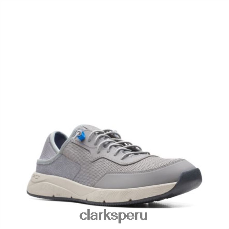 davis low clarks gris combi hombres Clarks 40N4LX4429 combinado gris
