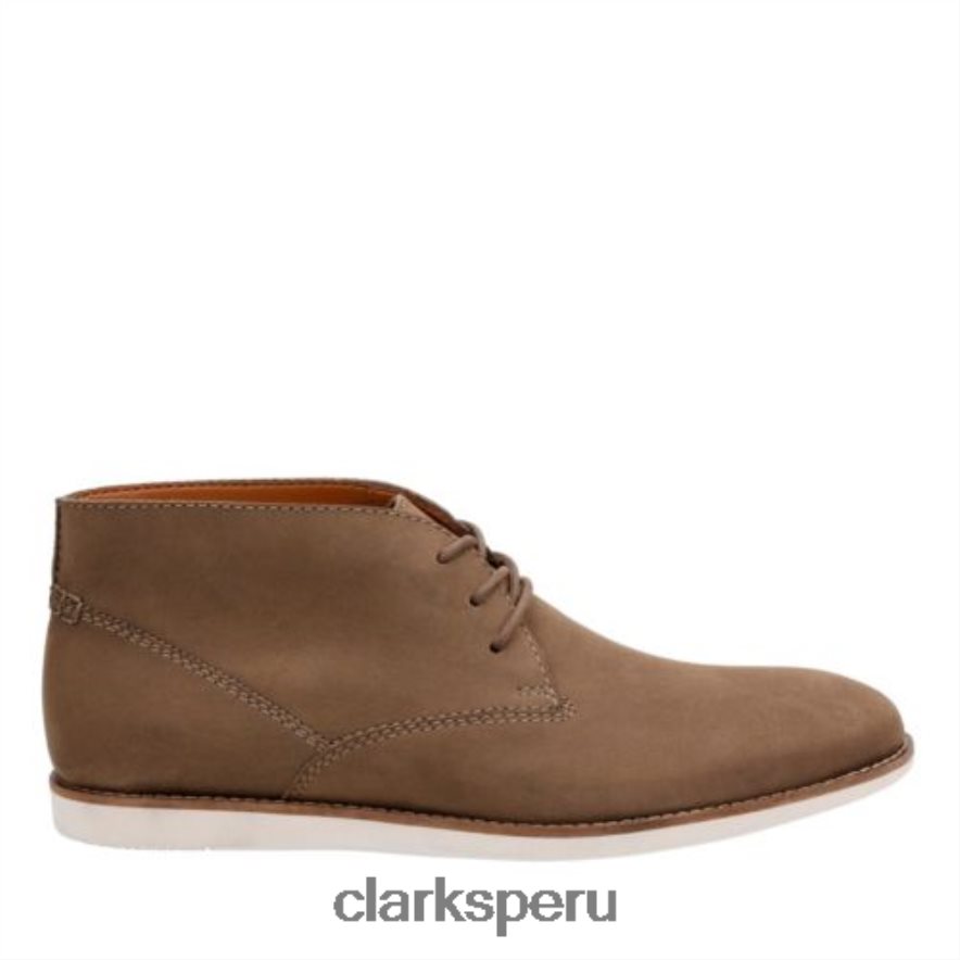 franson top clarks nubuck marrón hombres Clarks 40N4LX4541 nubuck marrón