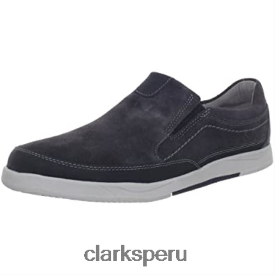 hombre vulcan remus vulcan remus clarks azul marino hombres Clarks 40N4LX2901 Armada