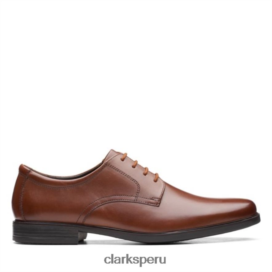 howard walk cuero tostado oscuro clarks cuero tostado oscuro hombres Clarks 40N4LX5477 cuero bronceado oscuro