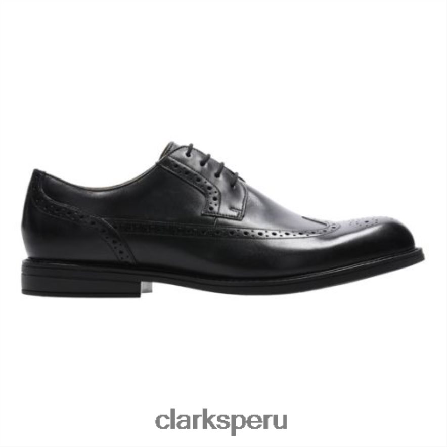 límite de clarks negros beckfield hombres Clarks 40N4LX4499 negro