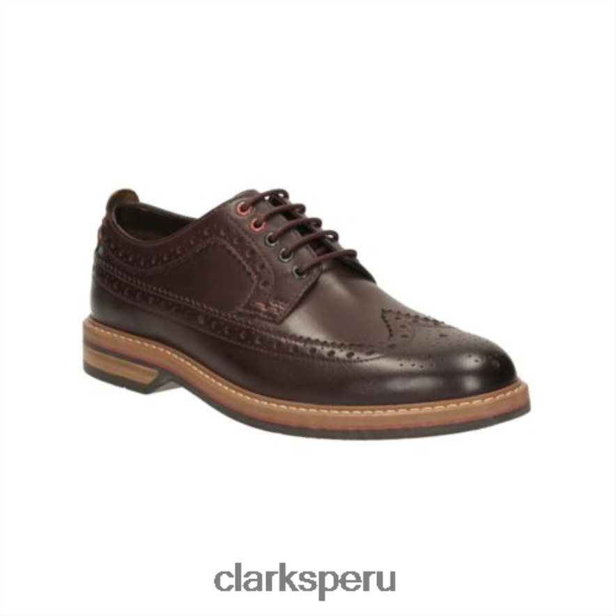 límite de pitney de castaña clarks hombres Clarks 40N4LX4497 castaña