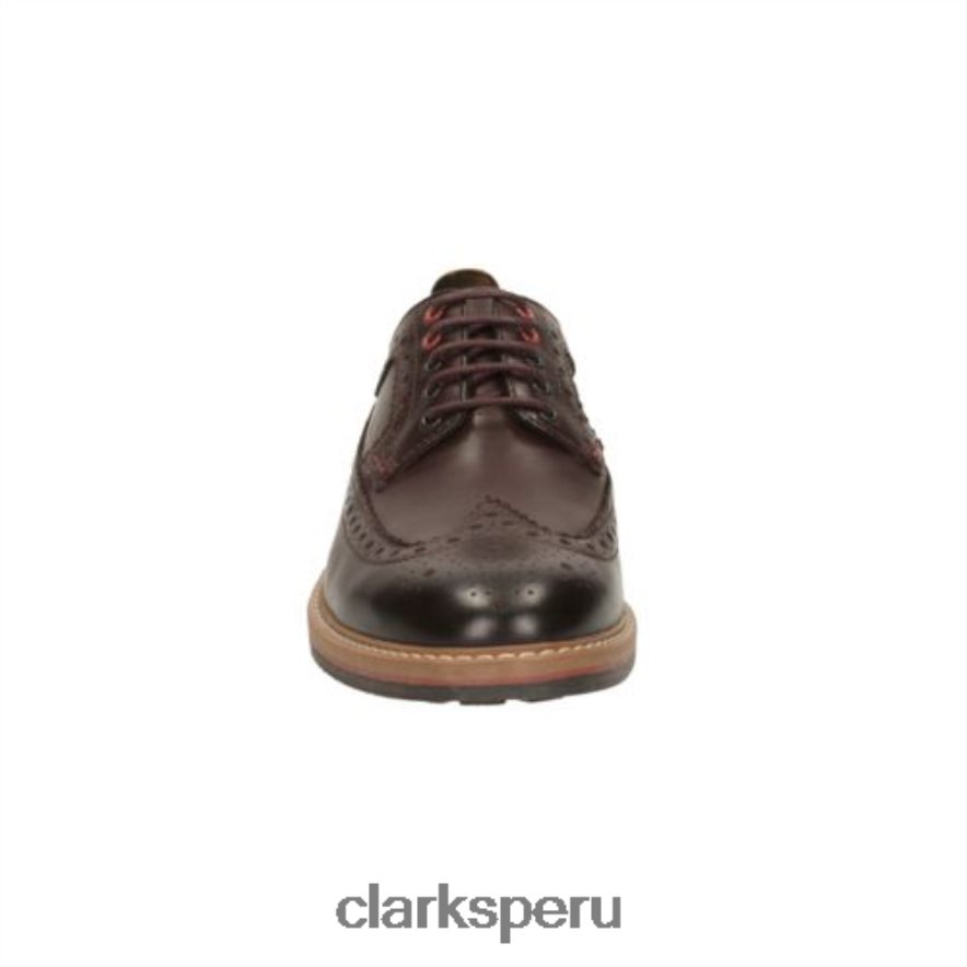 límite de pitney de castaña clarks hombres Clarks 40N4LX4497 castaña
