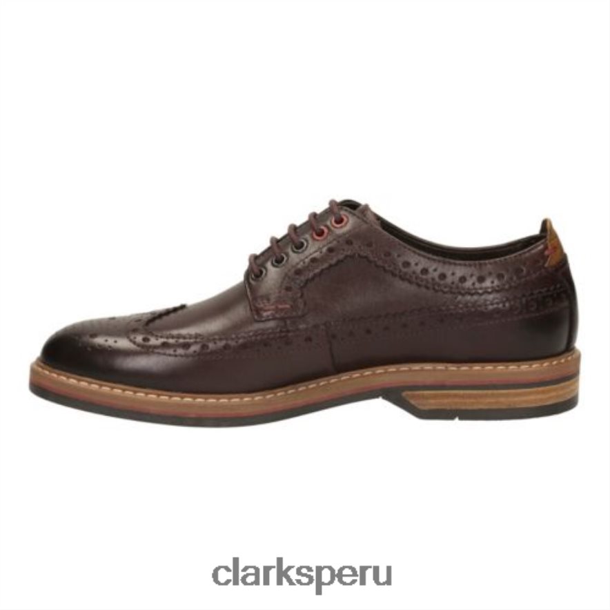 límite de pitney de castaña clarks hombres Clarks 40N4LX4497 castaña