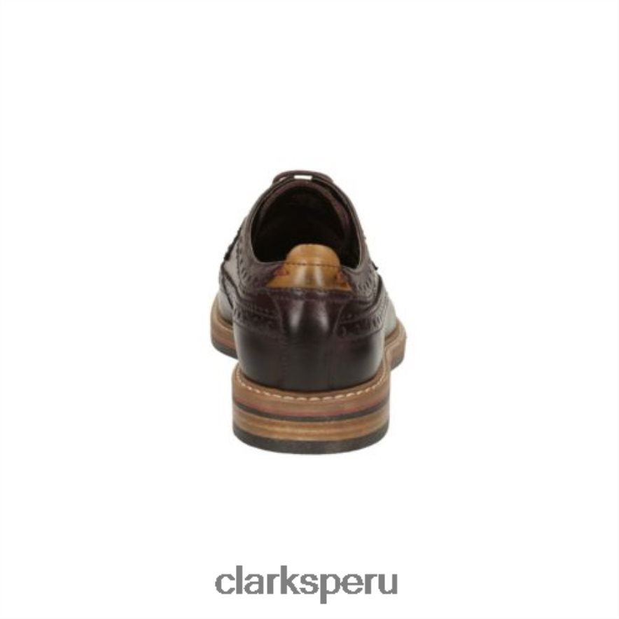 límite de pitney de castaña clarks hombres Clarks 40N4LX4497 castaña