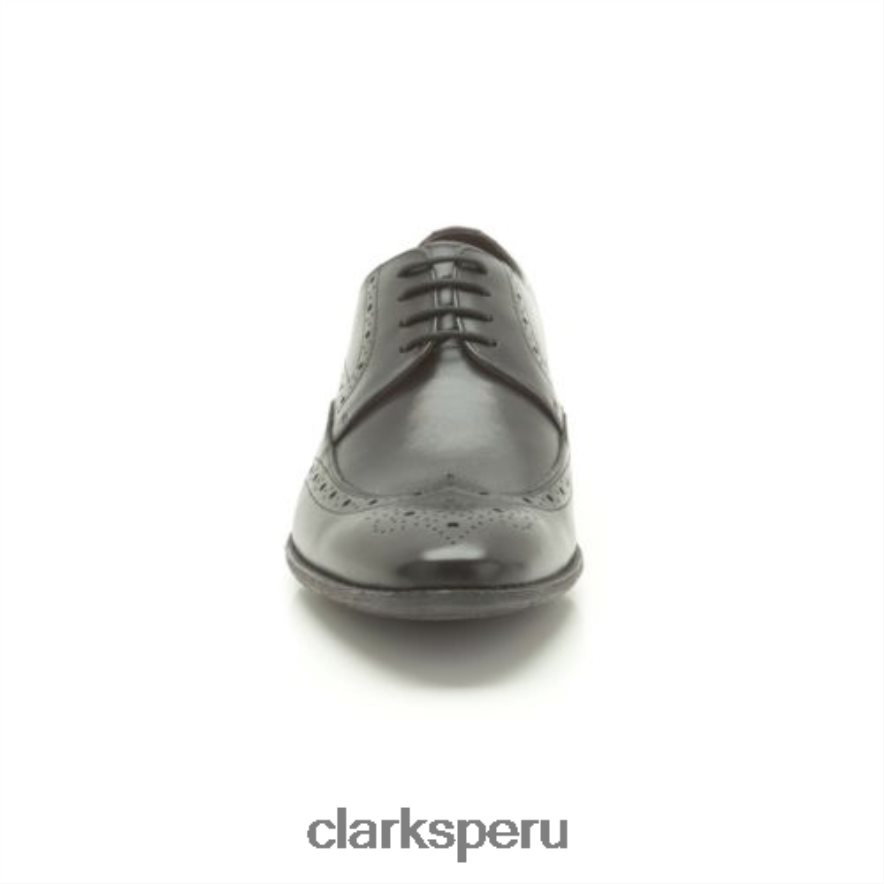 límite de tabla de cuero negro clarks hombres Clarks 40N4LX4521 cuero negro