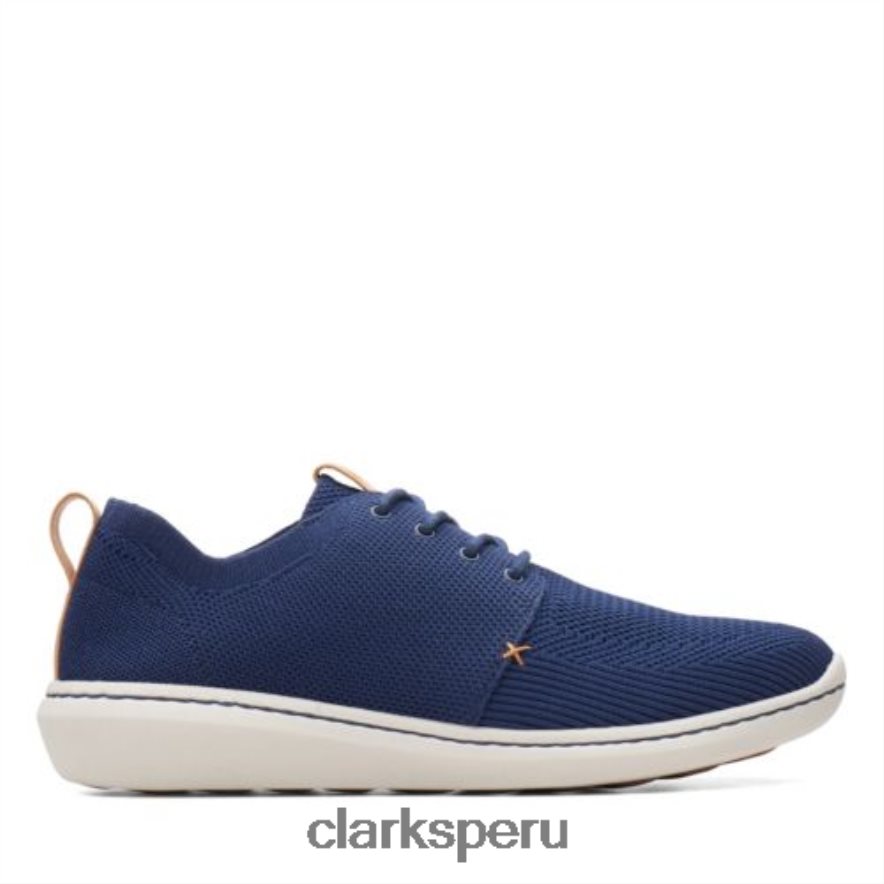 mezcla urbana clarks step azul marino hombres Clarks 40N4LX4432 Armada