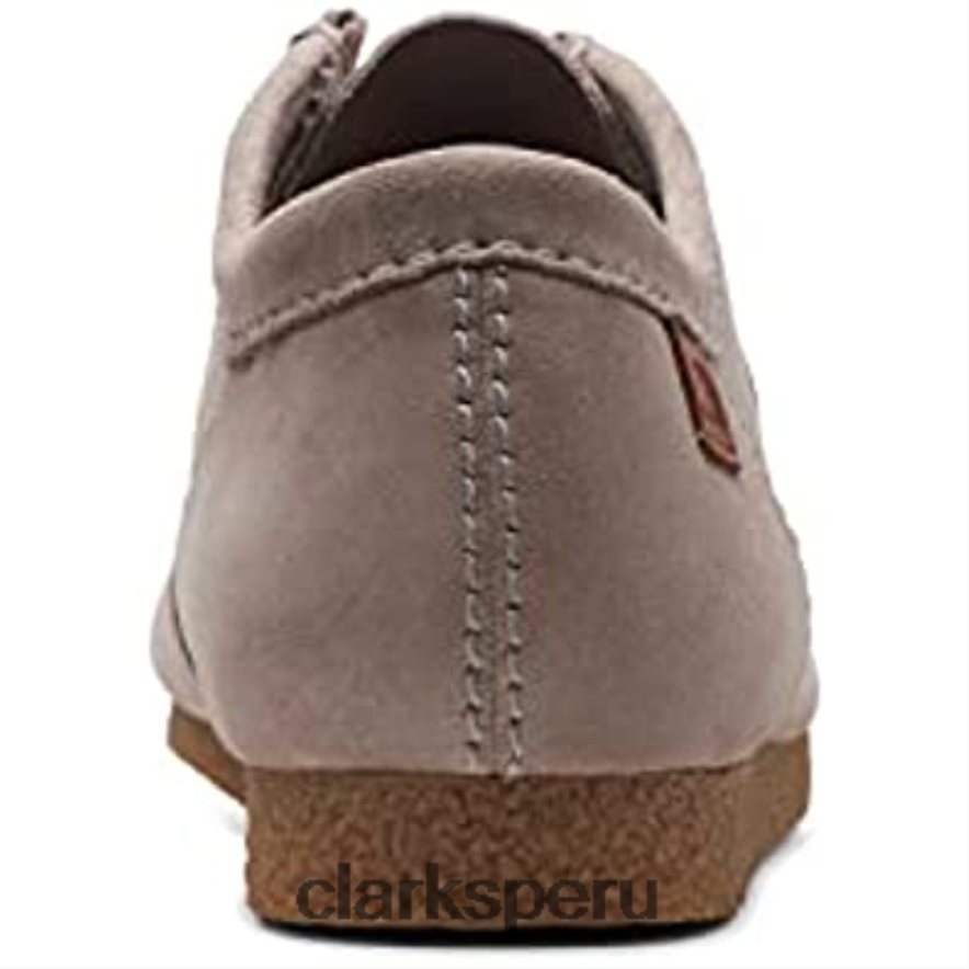 mocasín shacre ii run para hombre clarks de gamuza color piedra hombres Clarks 40N4LX2454 gamuza piedra
