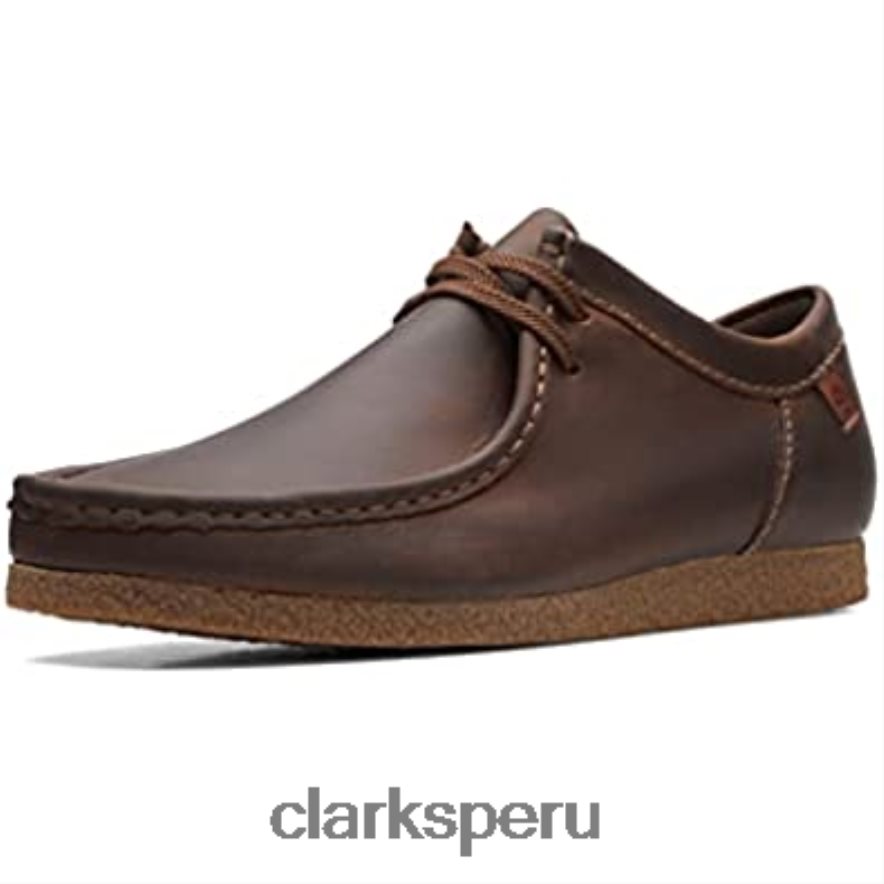 mocasines clarks beeswax shacre ii run para hombre hombres Clarks 40N4LX1609 cera de abejas