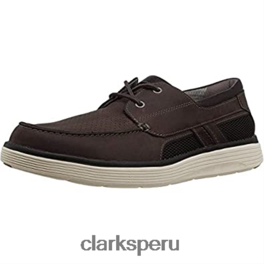 mocasines con punta cerrada un abode de cuero marrón para hombre clarks hombres Clarks 40N4LX348 cuero marrón