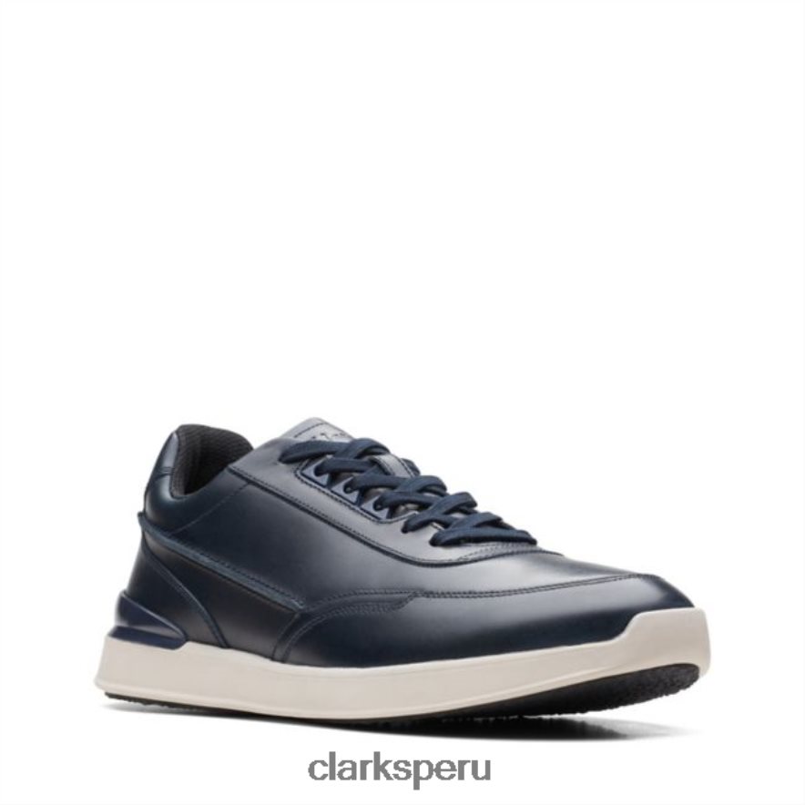 race lite encaje cuero azul marino clarks de cuero azul marino hombres Clarks 40N4LX5622 cuero azul marino