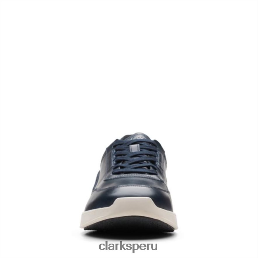 race lite encaje cuero azul marino clarks de cuero azul marino hombres Clarks 40N4LX5622 cuero azul marino