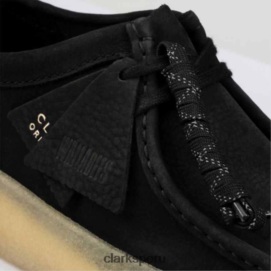 taza clarks wallabee de nubuck hombres Clarks 40N4LX5515 nubuck negro