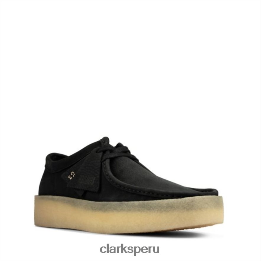 taza clarks wallabee de nubuck hombres Clarks 40N4LX5515 nubuck negro