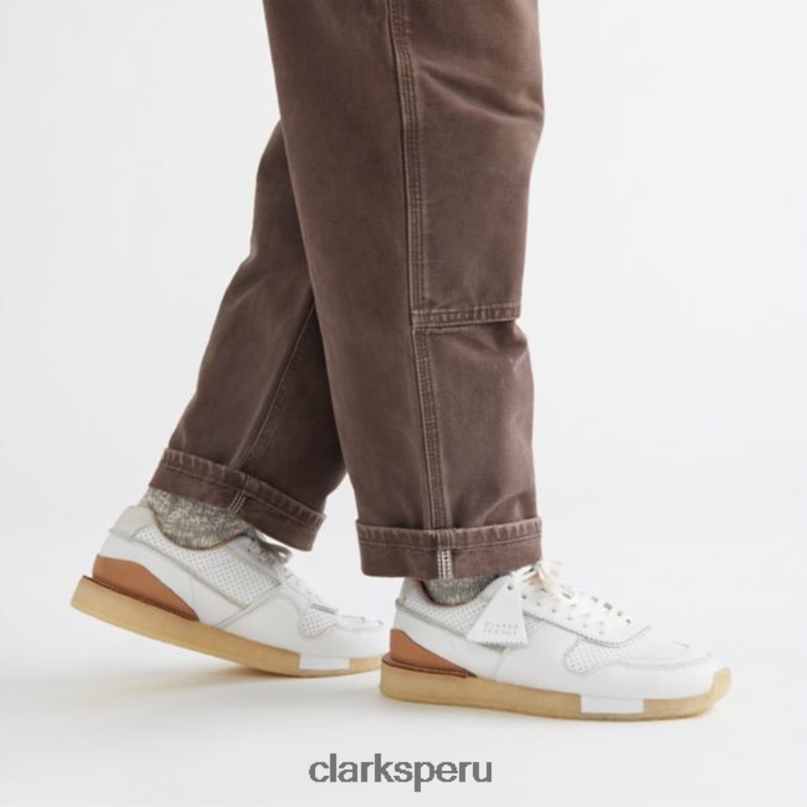 tor run combi blanco clarks combi blanco hombres Clarks 40N4LX6725 combinación blanca