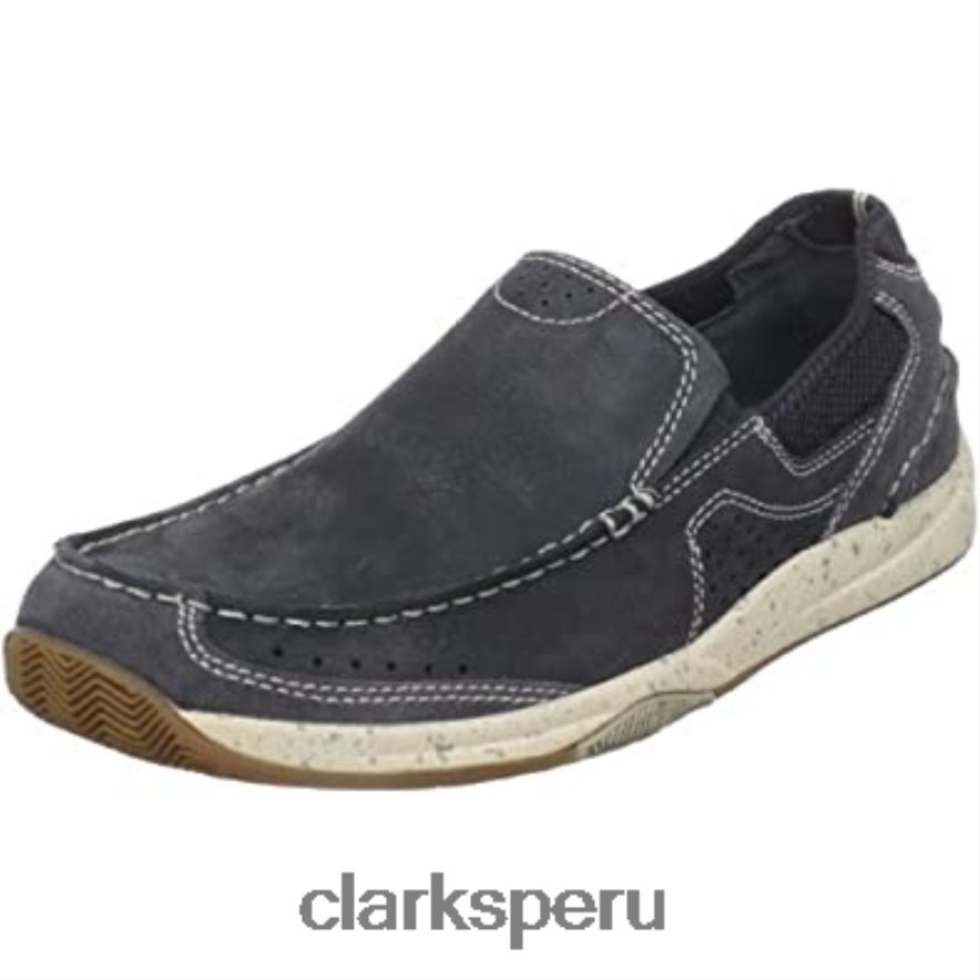 vestal clarks hombre azul marino hombres Clarks 40N4LX1251 Armada