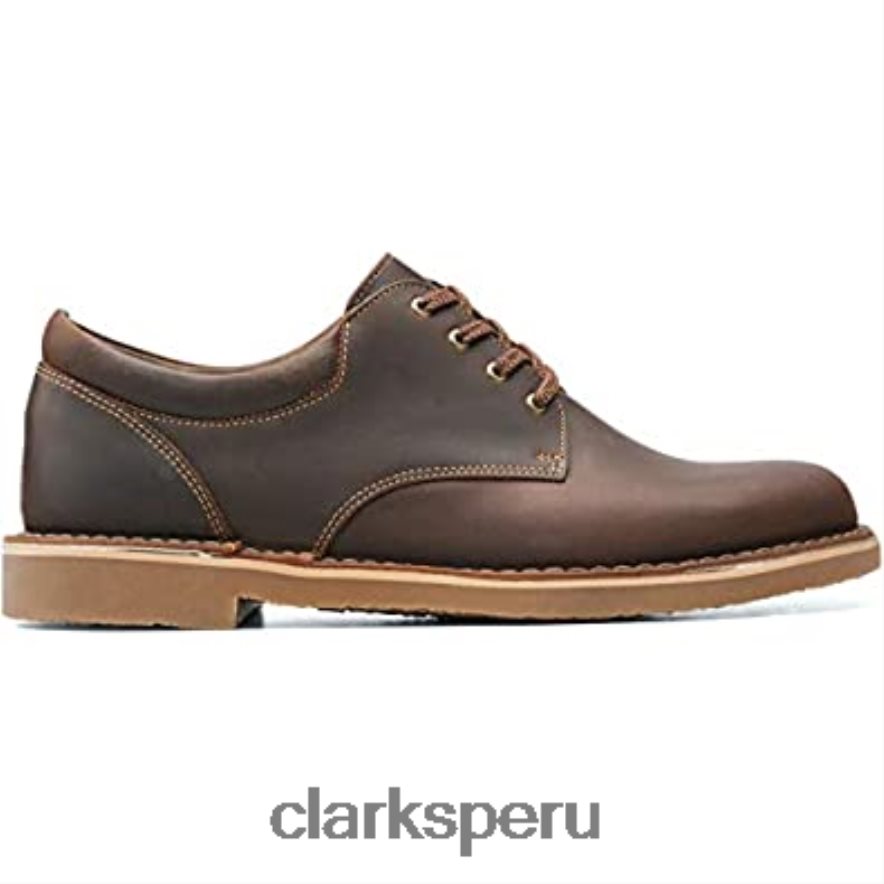zapato clarks bushacre 3 lo para hombre hombres Clarks 40N4LX968 cera de abejas