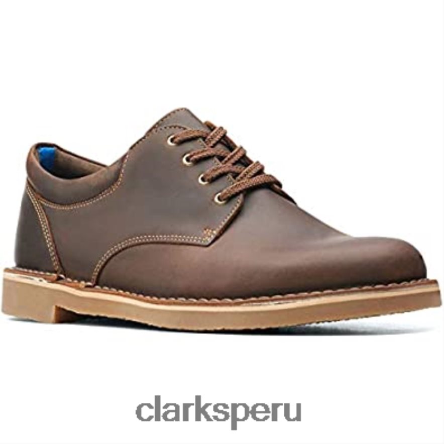 zapato clarks bushacre 3 lo para hombre hombres Clarks 40N4LX968 cera de abejas