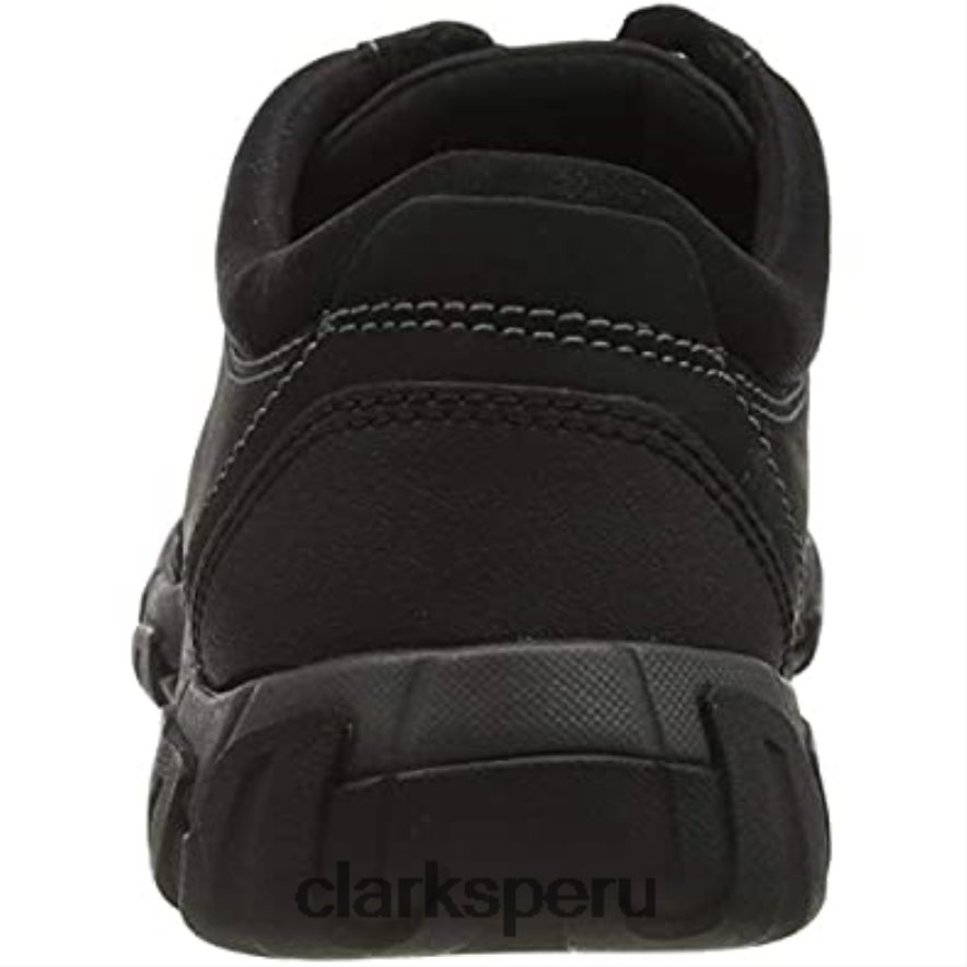 zapato de senderismo clarks grove edge ii para hombre de cuero negro hombres Clarks 40N4LX1559 cuero negro