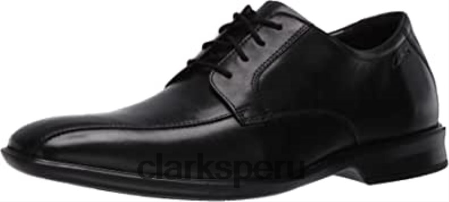 Clarks Bensley Run Oxford de cuero negro para hombre hombres Clarks 40N4LX1296 cuero negro