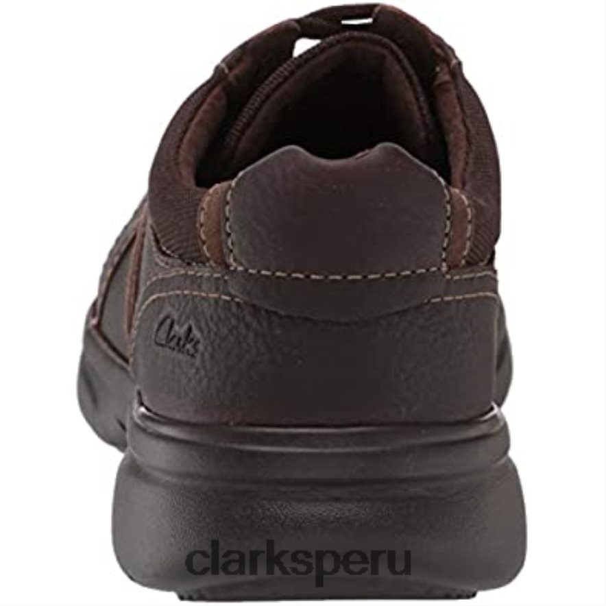 Clarks Bradley Walk Oxford de cuero caído para hombre hombres Clarks 40N4LX1672